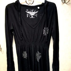 Rock and Roll Cowgirl hooded dress